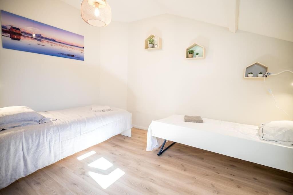 Апартаменты Appt Ambiance Chalet 2Ch Piscine Lagon Тарб Экстерьер фото