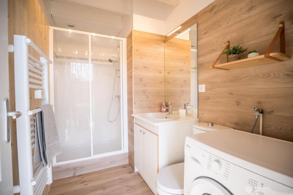 Апартаменты Appt Ambiance Chalet 2Ch Piscine Lagon Тарб Экстерьер фото