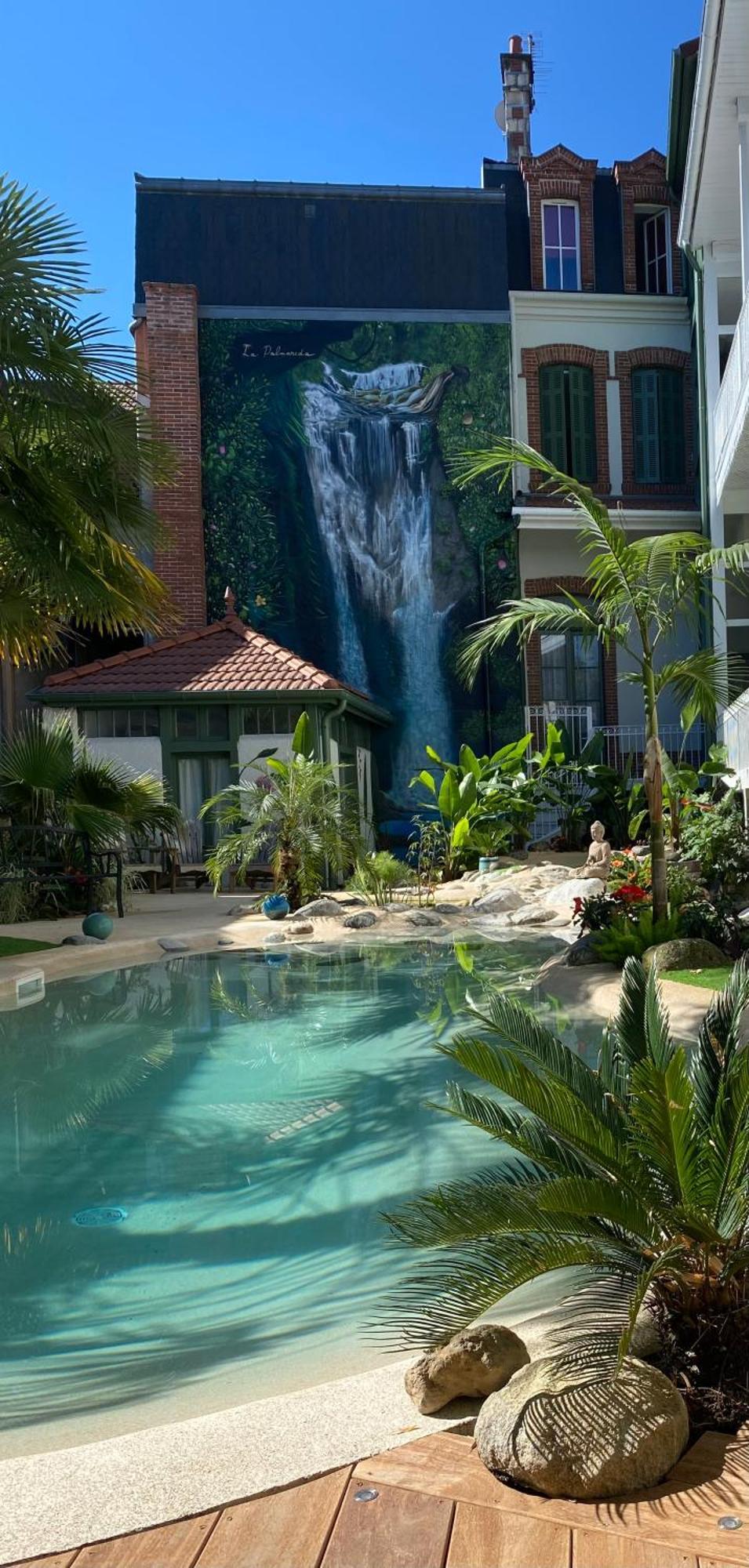 Апартаменты Appt Ambiance Chalet 2Ch Piscine Lagon Тарб Экстерьер фото